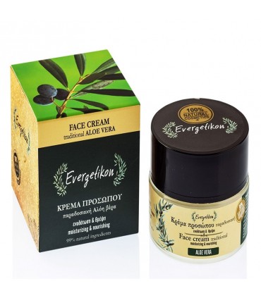 Face cream with Aloe Vera by Evergetikon 50ml