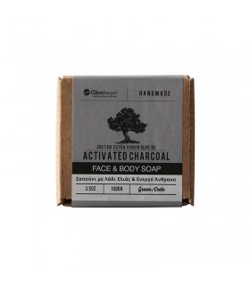 Face and body soap - activated charcoal 100g