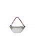 Silver Nobo kidney bag with large logo print