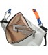 Silver Nobo kidney bag with large logo print