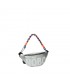 Silver Nobo kidney bag with large logo print