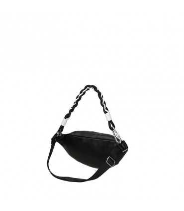 Black Nobo kidney bag with large logo print