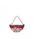 Red Nobo kidney bag with large logo print