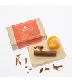 Organic soap with orange and cinnamon - 130 g